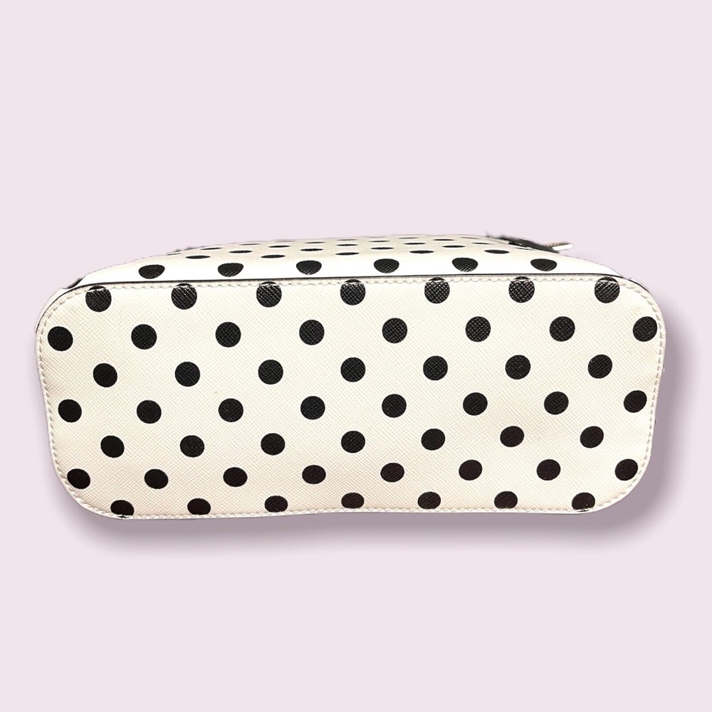 NWT Kate Spade New York Staci Polka Dot Dome Crossbody in Cream Multi - Picture 7 of 8